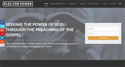 Desktop Screenshot of pleaforpower.com